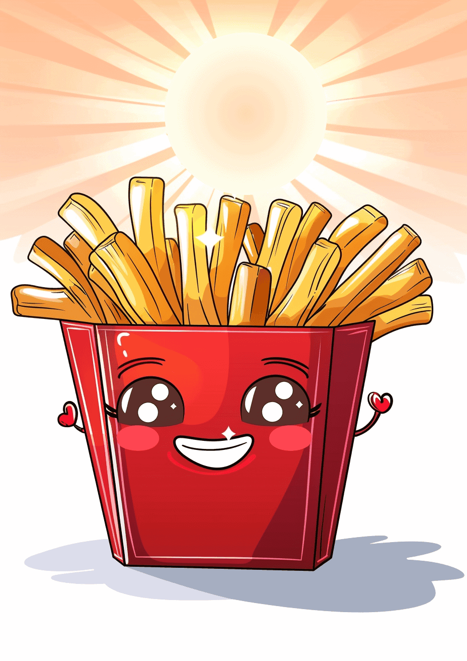 Fries with Magical Sun